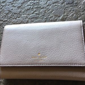 Nude/Tan kate spade wallet